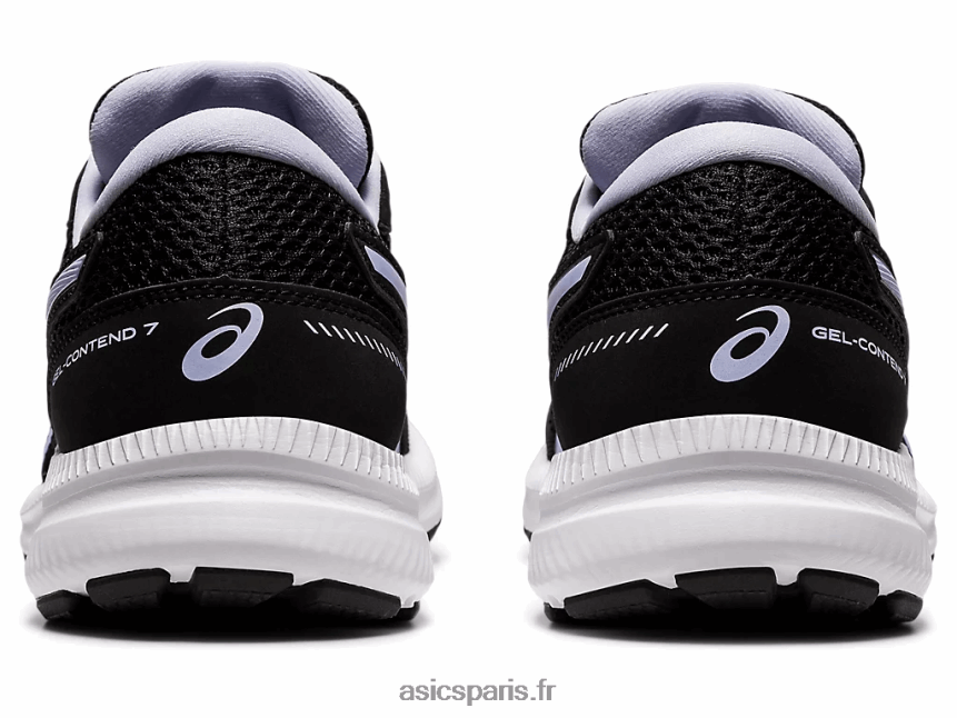 femmes Asics gel-content 7 de large BXL8B24018 noir/opale lilas