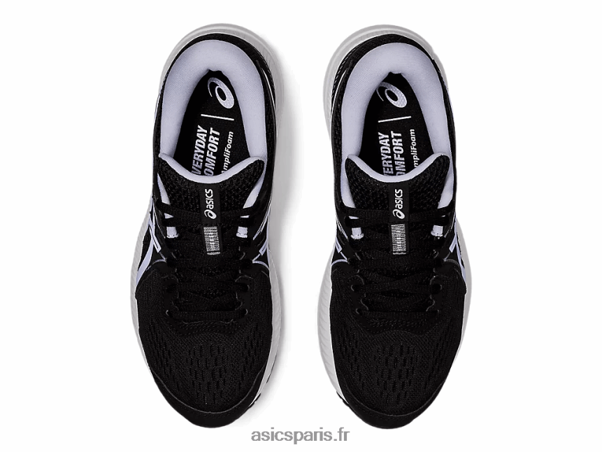 femmes Asics gel-content 7 de large BXL8B24018 noir/opale lilas