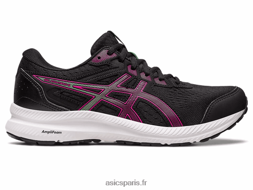 femmes Asics gel-content 8 BXL8B22437 rave noir/rose