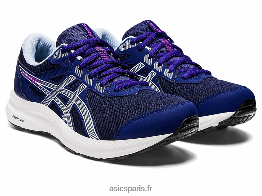 femmes Asics gel-content 8 BXL8B22680 bleu plongeant/ciel doux