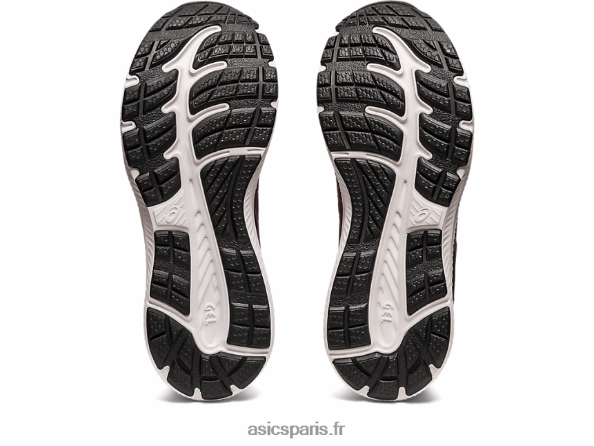 femmes Asics gel-content 8 de large BXL8B22435 rave noir/rose