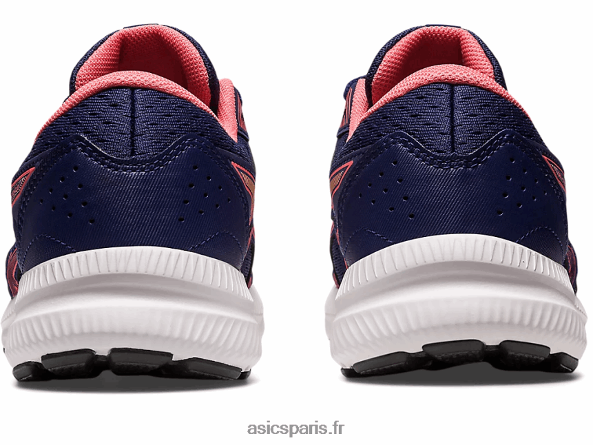 femmes Asics gel-content 8 de large BXL8B22455 bleu indigo/papaye