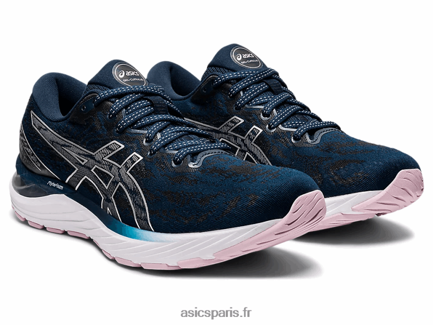 femmes Asics gel-cumulus 23 BXL8B23357 bleu français/argent pur