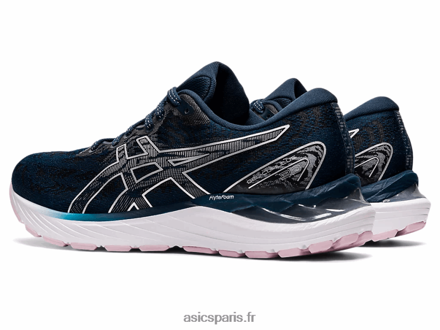 femmes Asics gel-cumulus 23 BXL8B23357 bleu français/argent pur