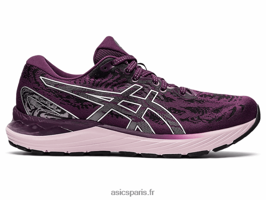 femmes Asics gel-cumulus 23 BXL8B23551 prune profond/argent pur