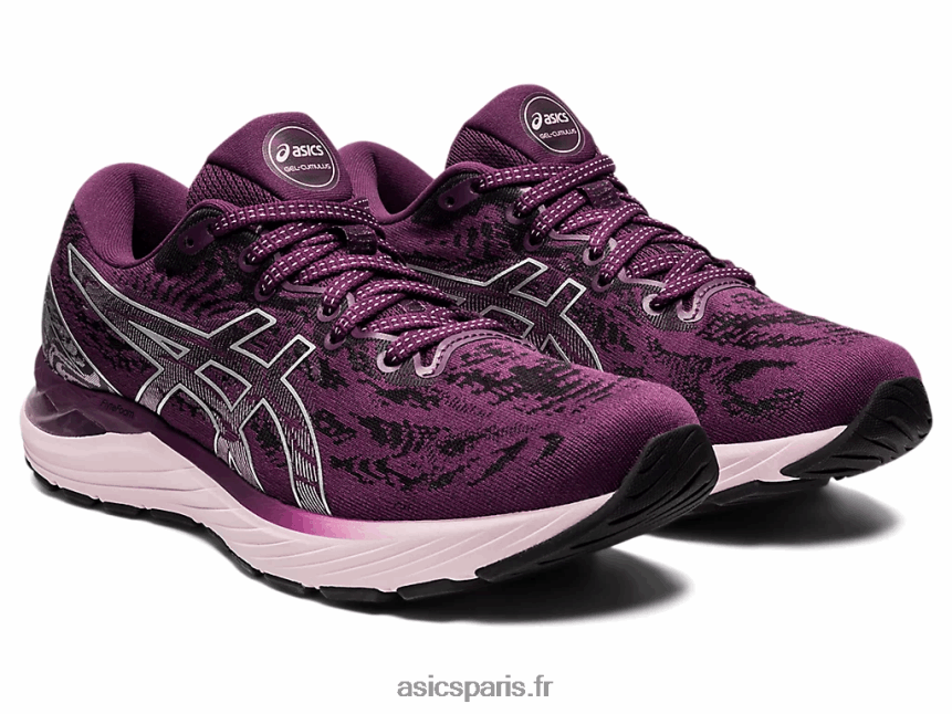 femmes Asics gel-cumulus 23 BXL8B23551 prune profond/argent pur