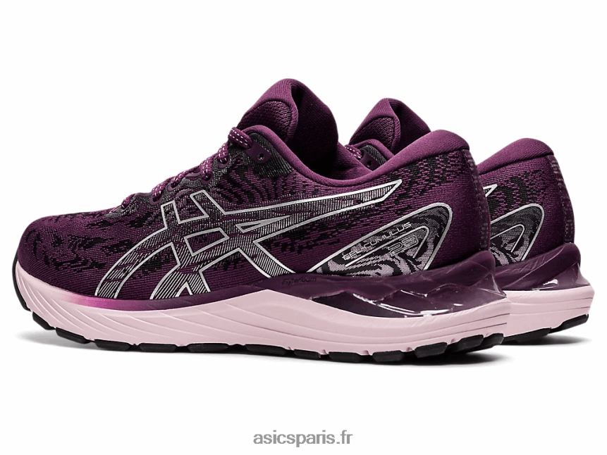 femmes Asics gel-cumulus 23 BXL8B23551 prune profond/argent pur
