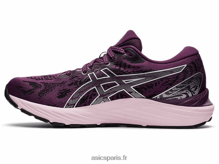femmes Asics gel-cumulus 23 BXL8B23551 prune profond/argent pur