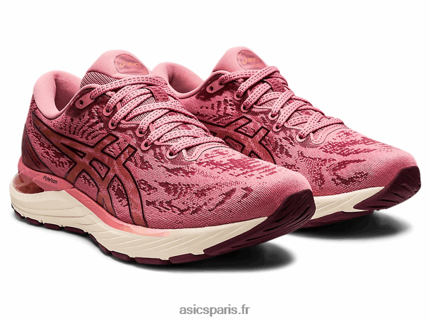 femmes Asics gel-cumulus 23 BXL8B23875 rose fumé/mars profond