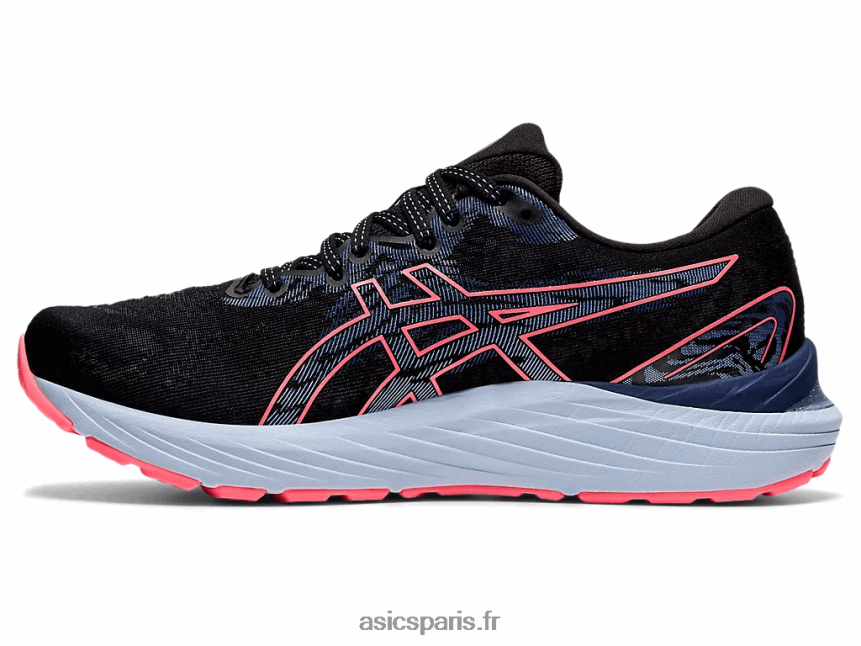femmes Asics gel-cumulus 23 BXL8B23886 noir/corail flamboyant