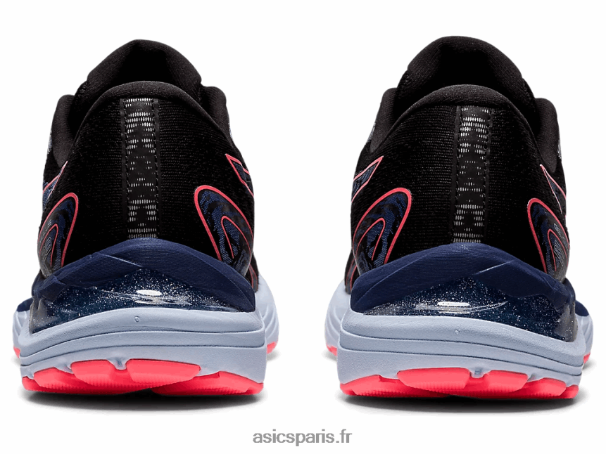 femmes Asics gel-cumulus 23 BXL8B23886 noir/corail flamboyant