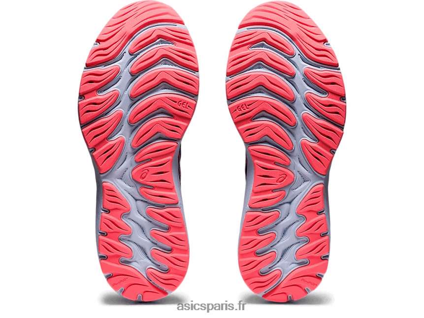 femmes Asics gel-cumulus 23 BXL8B23886 noir/corail flamboyant