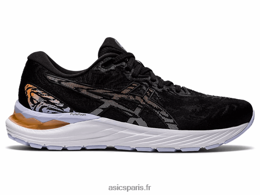 femmes Asics gel-cumulus 23 de large BXL8B23929 noir/pêche soleil