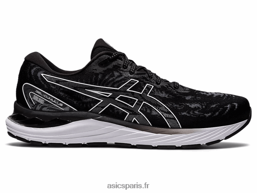 femmes Asics gel-cumulus 23 de large BXL8B23930 noir blanc