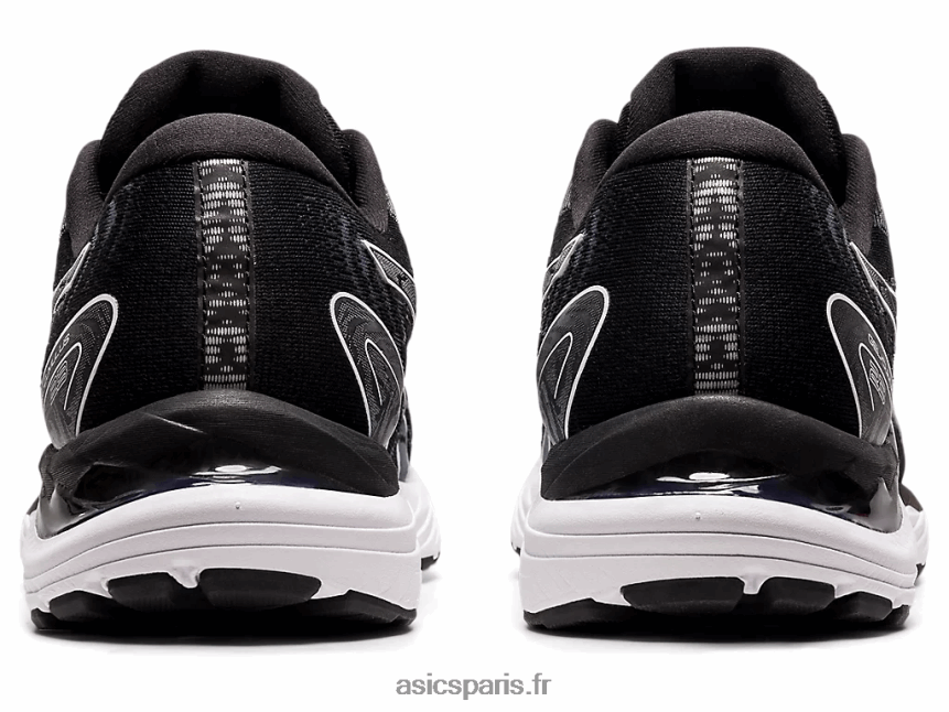 femmes Asics gel-cumulus 23 de large BXL8B23930 noir blanc
