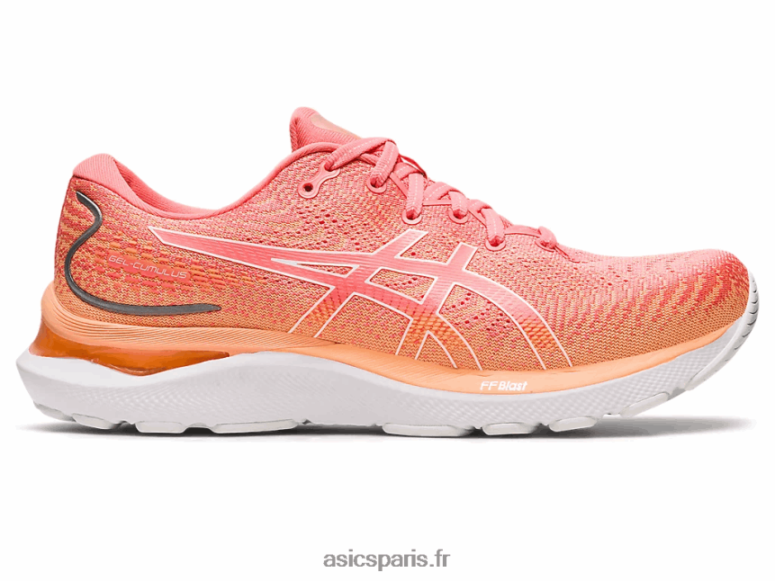 femmes Asics gel-cumulus 24 BXL8B22393 papaye/blanc
