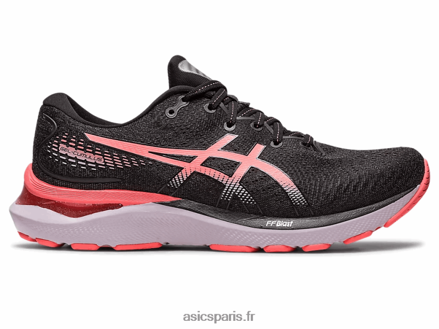 femmes Asics gel-cumulus 24 BXL8B22401 noir/papaye