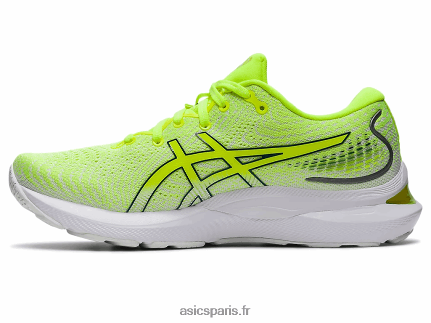 femmes Asics gel-cumulus 24 BXL8B22991 jaune sécurité/pin velours