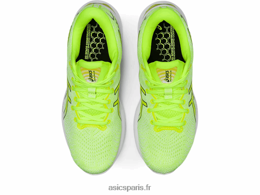 femmes Asics gel-cumulus 24 BXL8B22991 jaune sécurité/pin velours