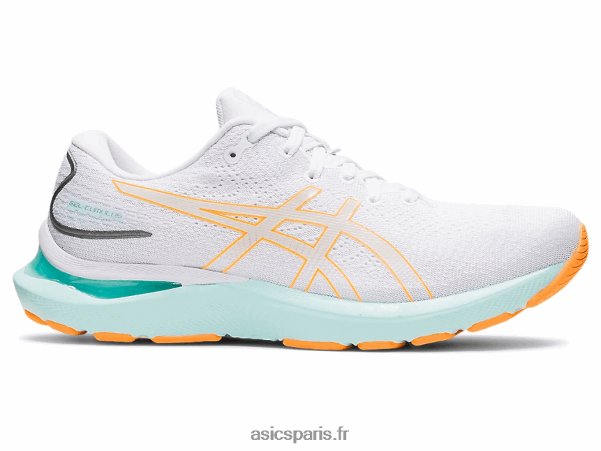 femmes Asics gel-cumulus 24 BXL8B23232 pop blanc/orange