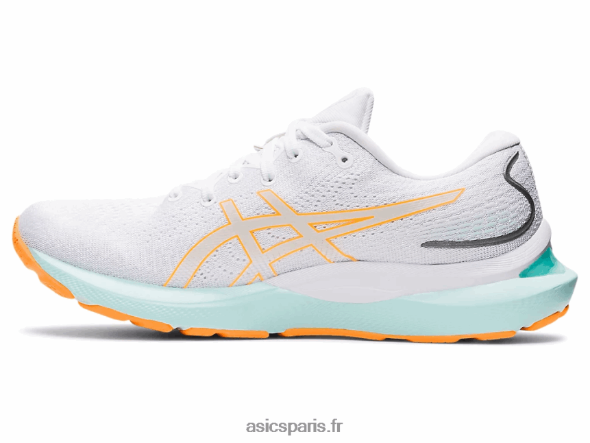 femmes Asics gel-cumulus 24 BXL8B23232 pop blanc/orange
