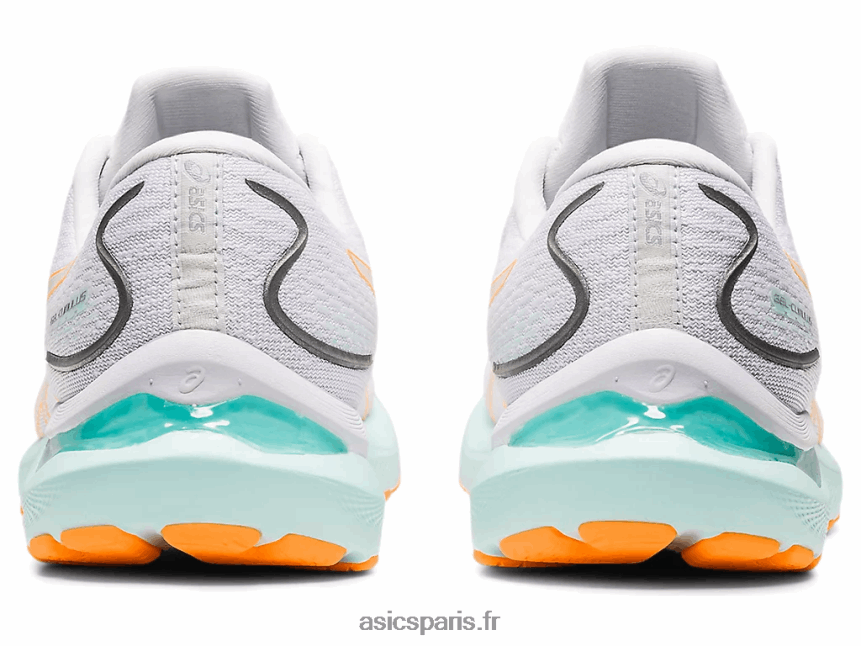 femmes Asics gel-cumulus 24 BXL8B23232 pop blanc/orange