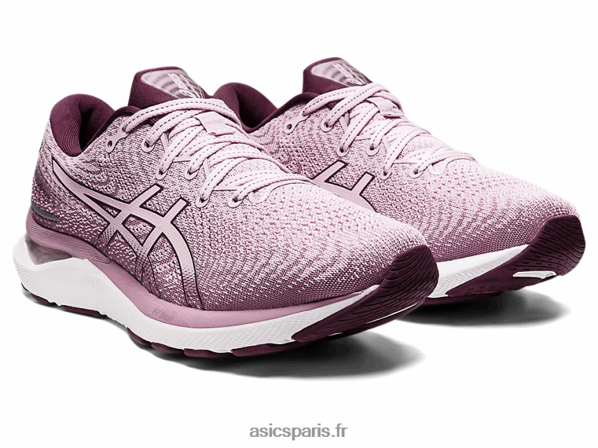 femmes Asics gel-cumulus 24 BXL8B23242 à peine rose/prune foncé