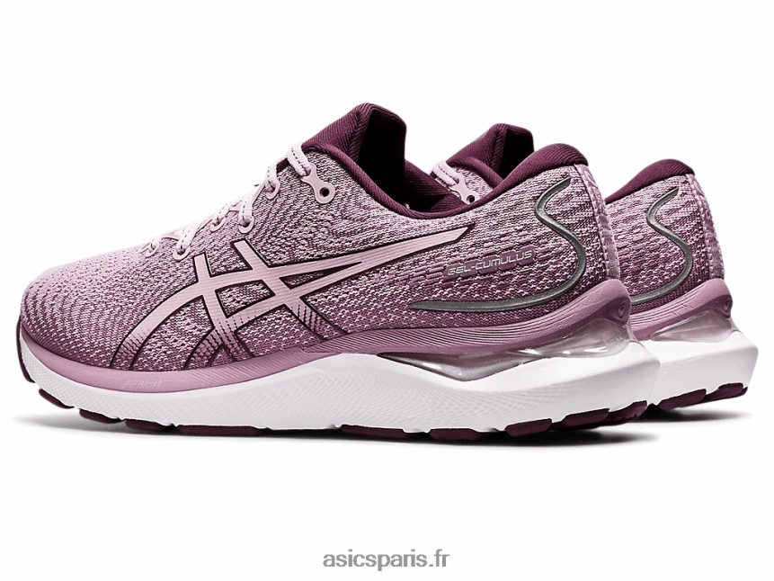 femmes Asics gel-cumulus 24 BXL8B23242 à peine rose/prune foncé