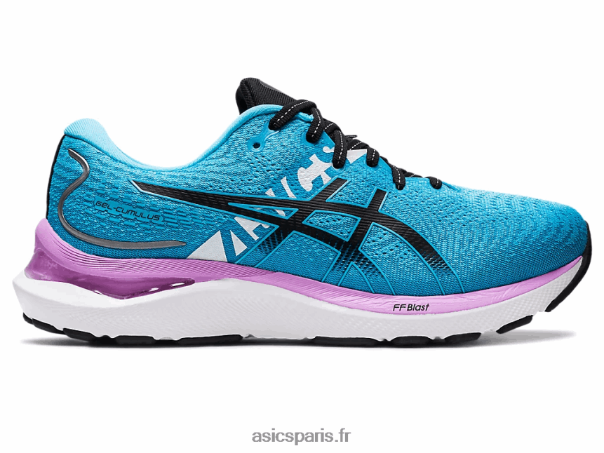 femmes Asics gel-cumulus 24 ekiden BXL8B22733 aquarium/noir