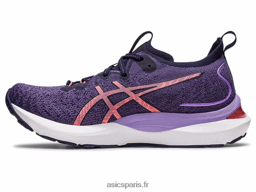 femmes Asics gel-cumulus 24 mk BXL8B22610 violet poussiéreux/papaye