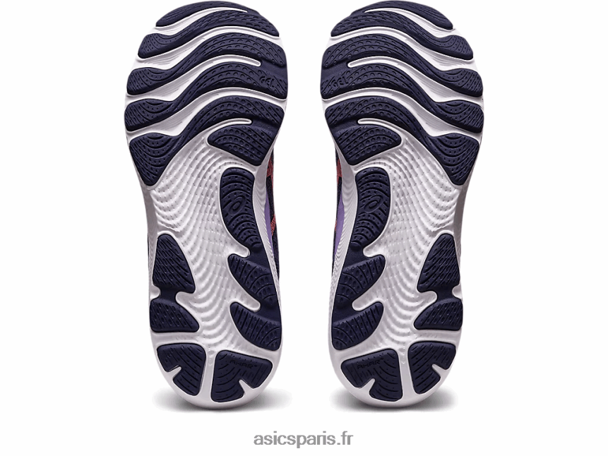 femmes Asics gel-cumulus 24 mk BXL8B22610 violet poussiéreux/papaye