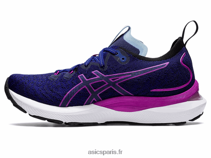 femmes Asics gel-cumulus 24 mk BXL8B22692 bleu marine/orchidée
