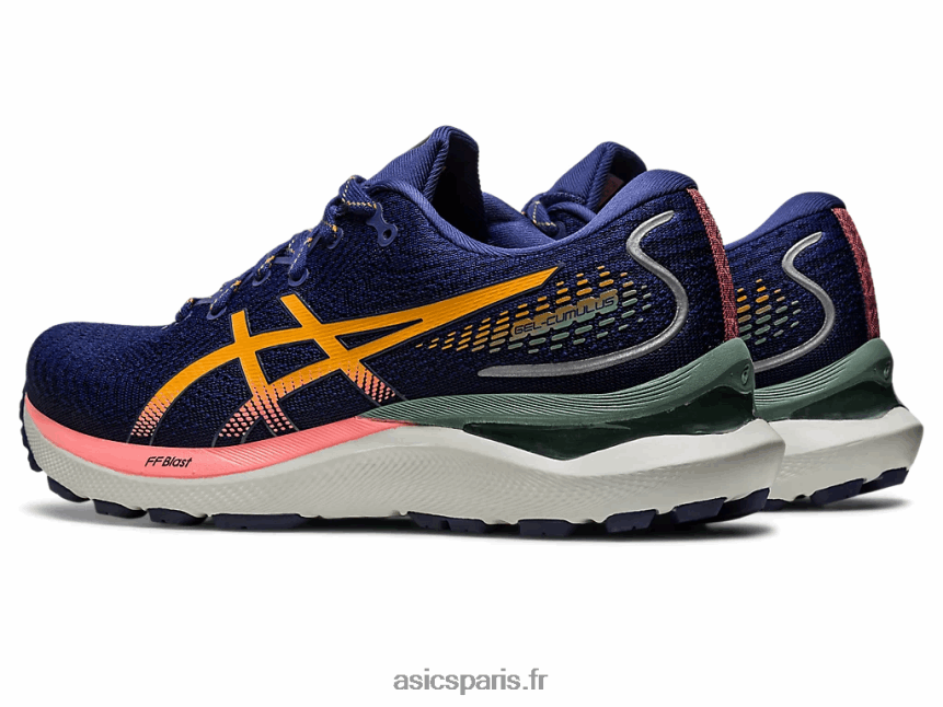 femmes Asics gel-cumulus 24 tr baignade nature BXL8B22599 bain nature/papaye