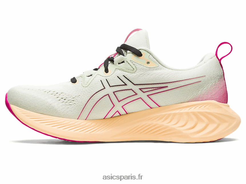 femmes Asics gel-cumulus 25 BXL8B22135 chuchotement vert/rose rave