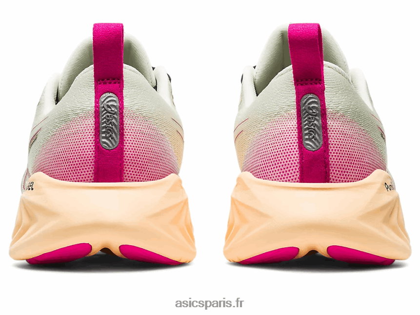 femmes Asics gel-cumulus 25 BXL8B22135 chuchotement vert/rose rave