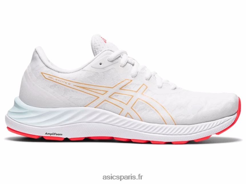 femmes Asics gel-exciter 8 BXL8B23195 blanc/champagne