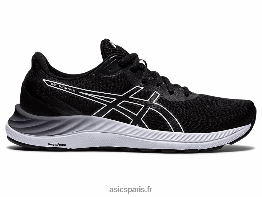 femmes Asics gel-exciter 8 BXL8B23437 noir blanc