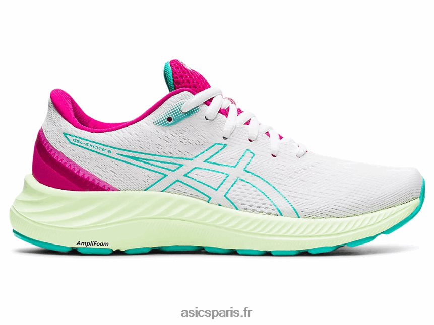 femmes Asics gel-exciter 8 BXL8B23686 blanc/verre de mer