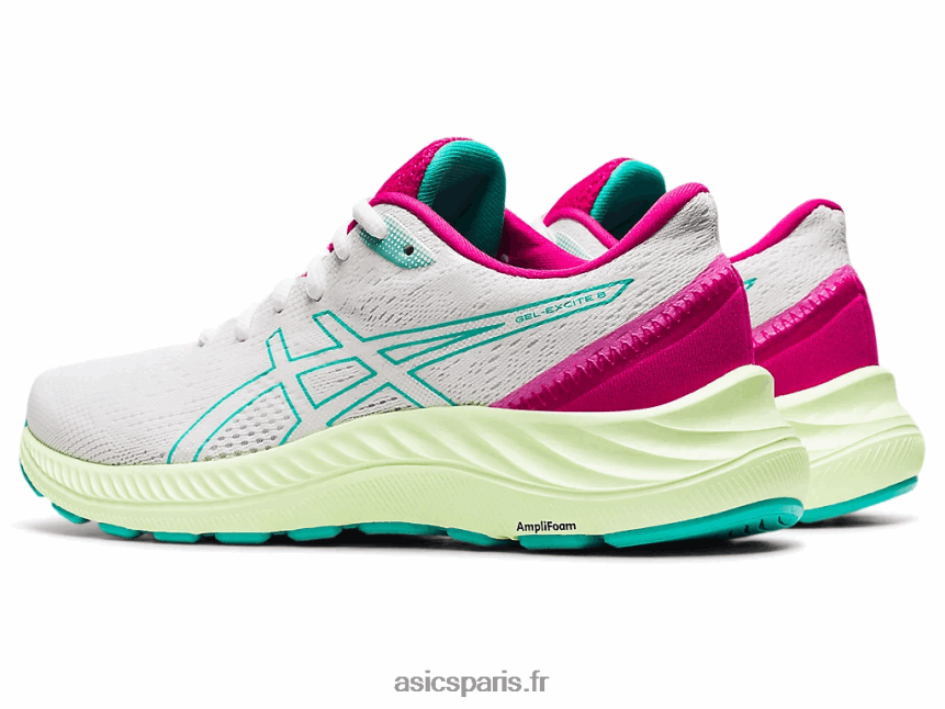 femmes Asics gel-exciter 8 BXL8B23686 blanc/verre de mer