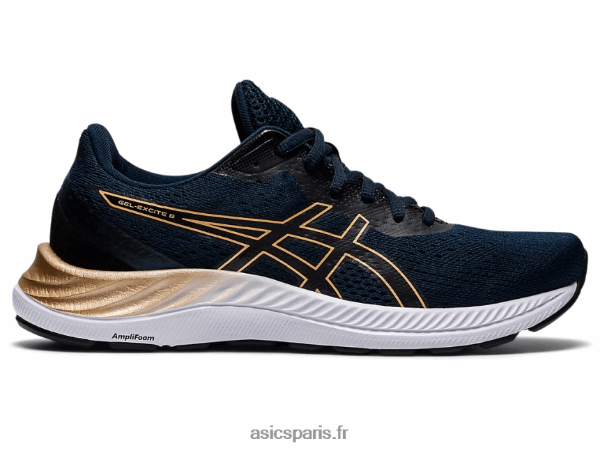 femmes Asics gel-exciter 8 BXL8B24004 bleu français/champagne