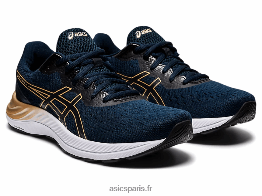 femmes Asics gel-exciter 8 large BXL8B23535 bleu français/champagne