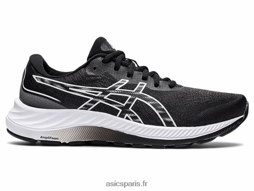 femmes Asics gel-exciter 9 large BXL8B23244 noir blanc