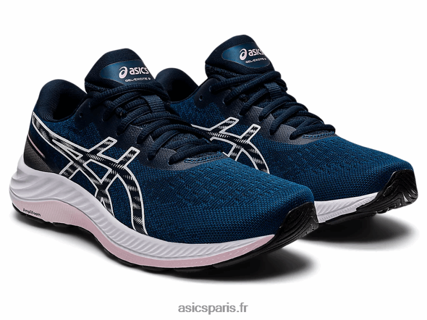 femmes Asics gel-exciter 9 large BXL8B23248 mako bleu/blanc