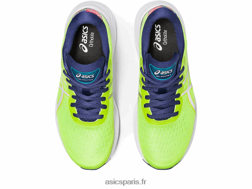 femmes Asics gel-exciter 9 lite-show BXL8B22254 zeste de citron vert/spectacle léger