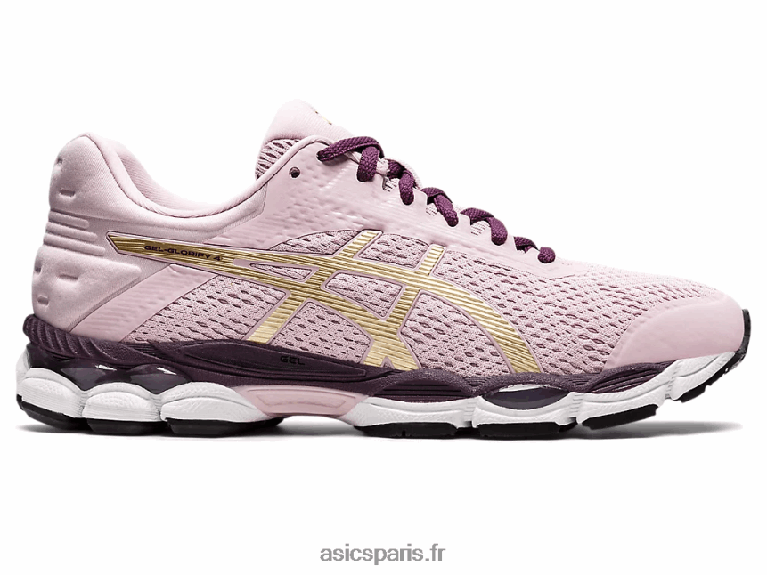 femmes Asics gel glorifier 4 BXL8B23884 à peine rosé/champagne