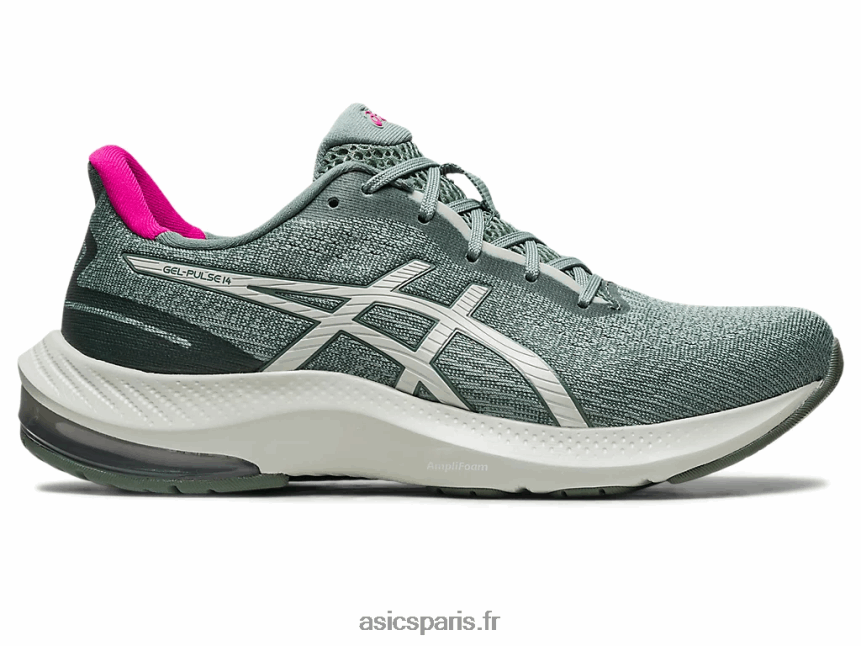 femmes Asics gel-impulsion 14 BXL8B22517 gris ardoise/lierre
