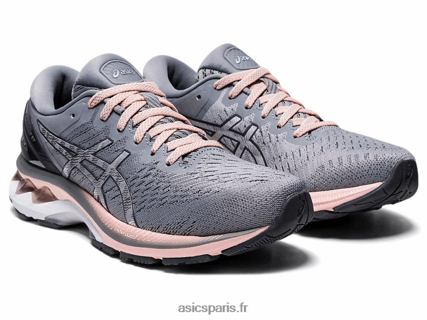 femmes Asics gel-kayano 27 large BXL8B24154 plaque de roche/argent pur