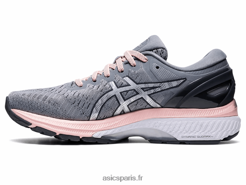 femmes Asics gel-kayano 27 large BXL8B24154 plaque de roche/argent pur