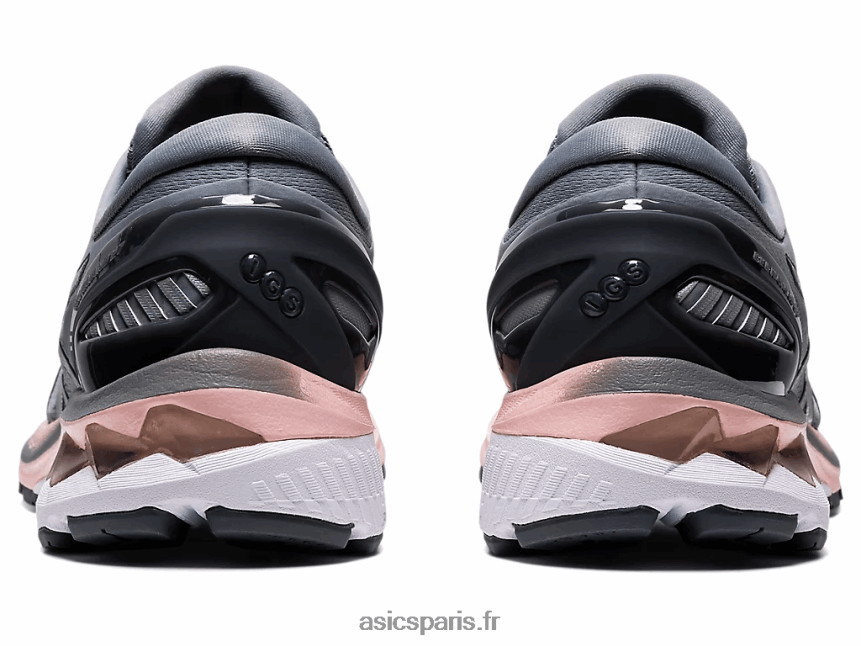 femmes Asics gel-kayano 27 large BXL8B24154 plaque de roche/argent pur