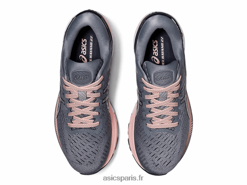 femmes Asics gel-kayano 27 large BXL8B24154 plaque de roche/argent pur